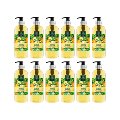 Eyüp Sabri Tuncer Sıvı Sabun Hawaii Ananas 500 ML x 12 Adet