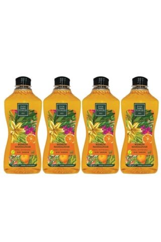 EST Bodrum Mandalinası Doğal Zeytinyağlı Sıvı Sabun 1.5LT x 4