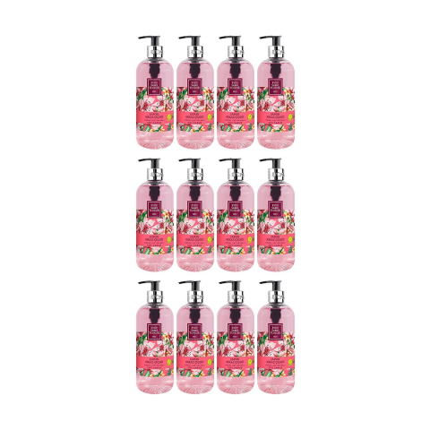 Eyüp Sabri Tuncer Doğal Zeytinyağlı Sıvı Sabun Japon Kiraz Çiçeği 500 ml x 12 Adet