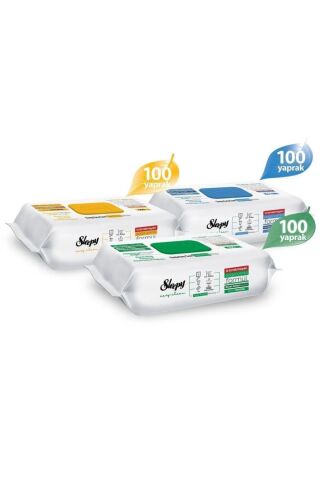 Sleepy Easy Clean Beyaz Sabun, Çamaşır Suyu, Arap Sabunu 3'lü Paket