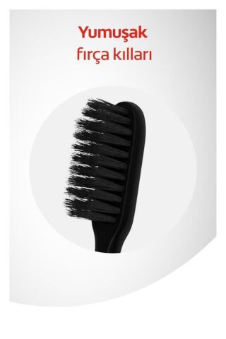 Colgate Mikro İnce Charcoal Hassas Temizlik Yumuşak 2'li Diş Fırçası