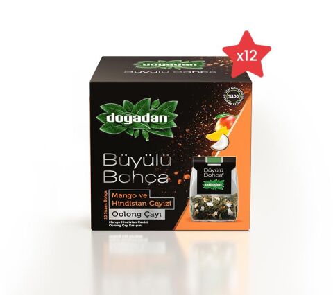 Doğadan Büyülü Bohça Oolong Çayı Mango ve Hindistan Cevizi x 12