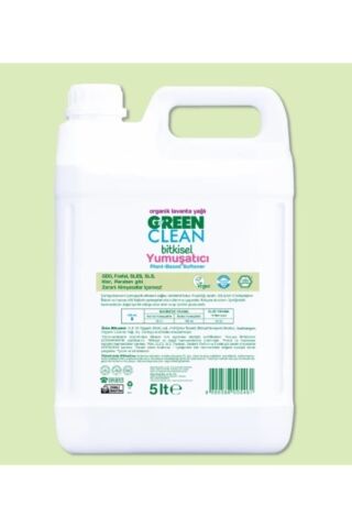 Green Clean Organik Lavanta Yağlı Bitkisel Yumuşatıcı (5000 Ml)