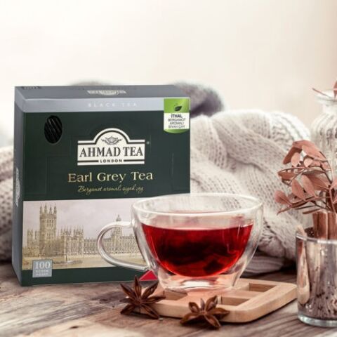 2 paket Earl Grey Bardak Poşet Çay 100’lü 200 G ve Oda Kokusu