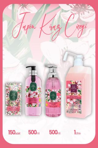 Eyüp Sabri Tuncer Japon Kiraz Çiçeği Seti 9