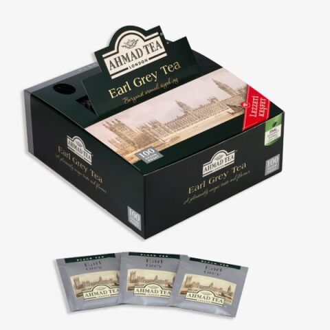 Earl Grey 100’lü 200 G 3 paket Bardak Poşet Çay ve Oda Kokusu