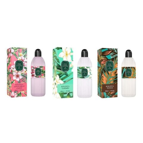 Eyüp Sabri Tuncer Kolonya Japon Kiraz Çiçeği, Yasemin ve Tütün Pet Şişe 400 ML