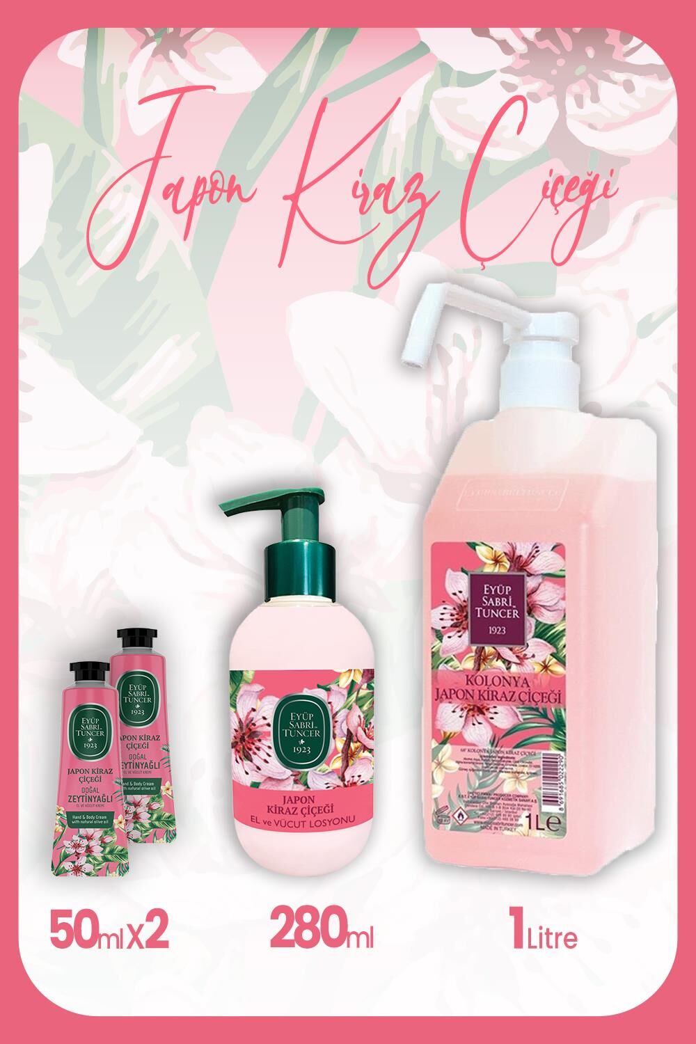 Eyüp Sabri Tuncer Japon Kiraz Çiçeği Seti 13