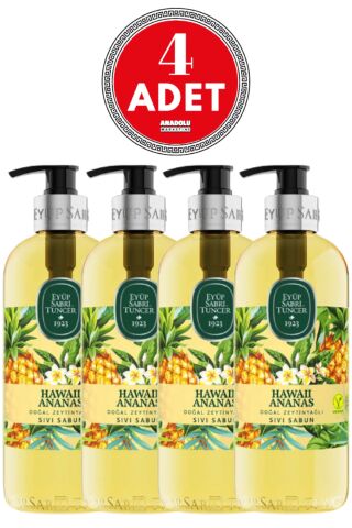 Eyüp Sabri Tuncer Sıvı Sabun Hawaii Ananas 500 ML x 4 Adet