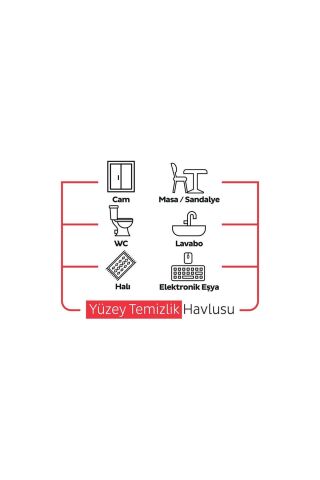 Sleepy Easy Clean Kiraz Çiçeği Yüzey Temizlik Havlusu, 100 Yaprak 7 Al 6 Öde