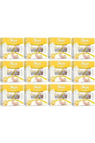 Sleepy Sensitive Islak Havlu 50 Yaprak 36'lı Set