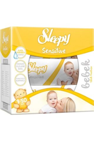 Sleepy Sensitive Islak Havlu 50 Yaprak 36'lı Set