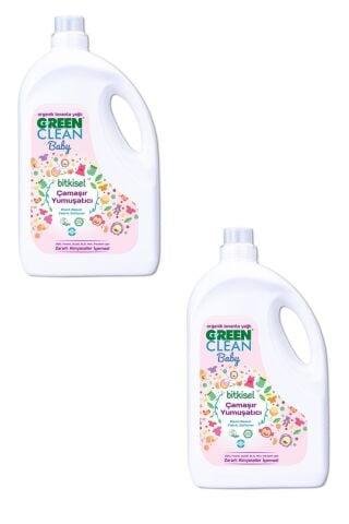 Green Clean Baby Çamaşır Yumuşatıcı 2750 ml - 2'li