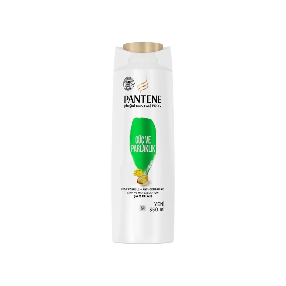 Pantene Şampuan Pro-V Doğal Sentez Güç ve Parlaklık 350 ml