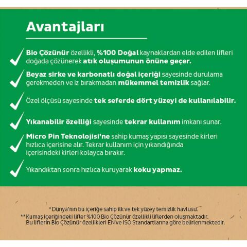 23 AL 20 ÖDE Sleepy Bio Çözünür Çay Ağacı Ve Misket Limonu Yüzey Havlusu 50'li ve ROSIE