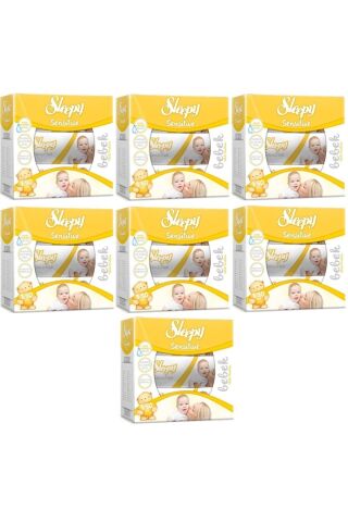 Sleepy Sensitive Kapaklı Islak Havlu 50 Yaprak 21'li Set