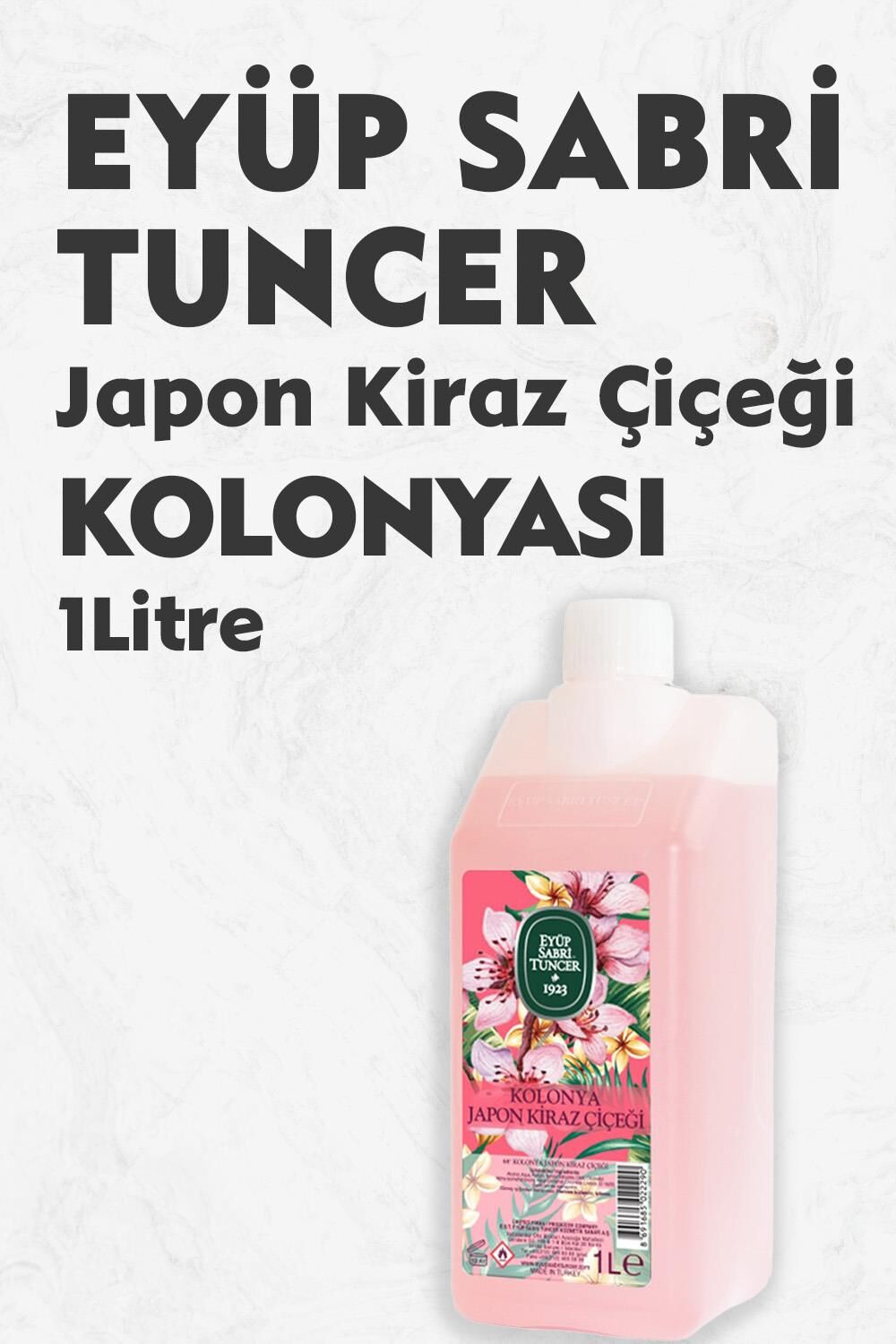 Eyüp Sabri Tuncer Japon Kiraz Çiçeği Kolonyası Yedek Şişe 1 lt