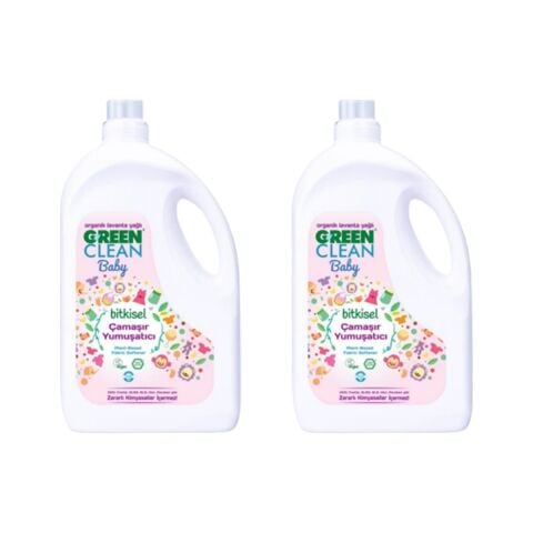 Green Clean Baby Bitkisel Yumuşatıcı 2x 2750 ml Lavanta