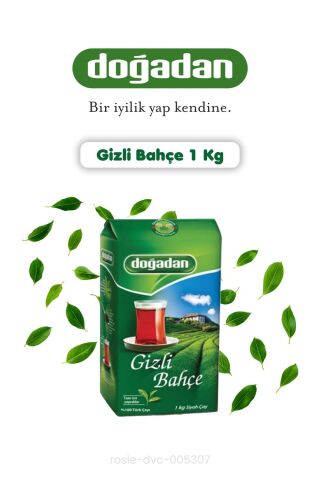 Doğadan Gizli Bahçe Dökme Çay 1 Kg ve Rosie