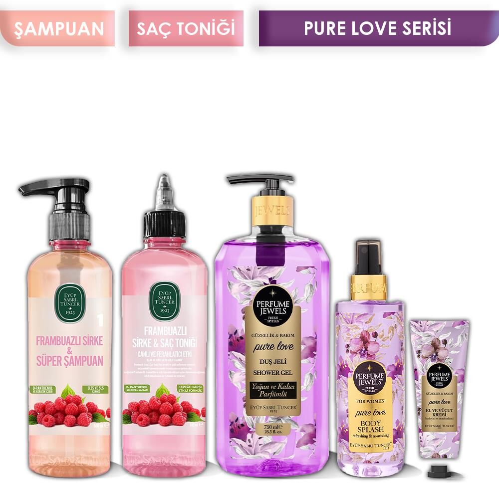 Eyüp Sabri Tuncer Frambuazlı Set ve Pure Love Serisi