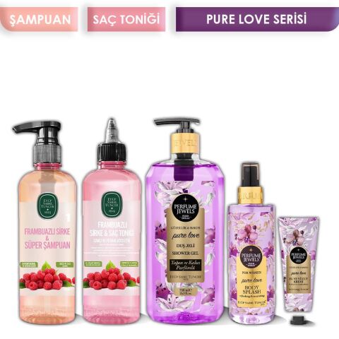 Eyüp Sabri Tuncer Frambuazlı Set ve Pure Love Serisi