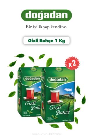 Doğadan 2'li Gizli Bahçe Dökme Çay 1 Kg ve Rosie