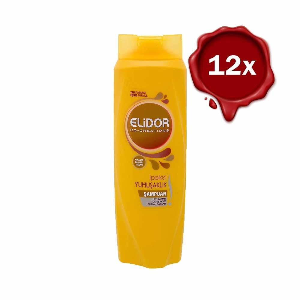 Elidor Superblend Saç Bakım Şampuanı İpeksi Yumuşaklık x 12