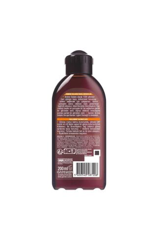 Garnier Ambre Solaire Bronzlaştırıcı Yağ Hindistan Cevizi 200 ml