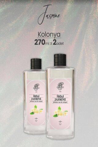 Rebul Jasmine Yasemin Kolonyası 270 ml x 2 Adet
