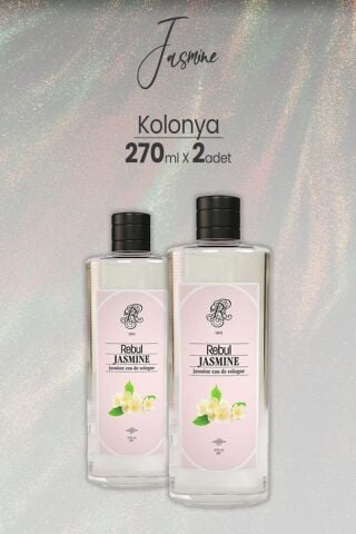 Rebul Jasmine Yasemin Kolonyası 270 ml x 2 Adet