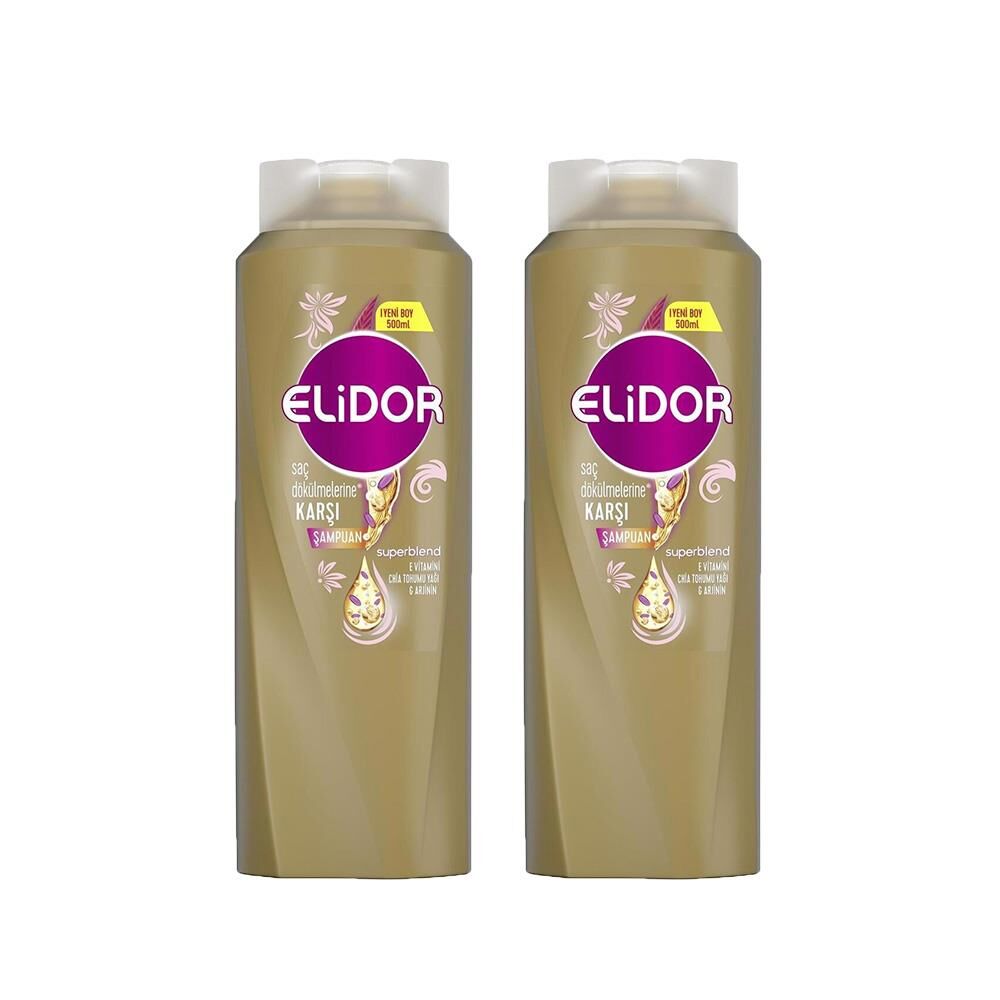 Elidor Superblend Saç Bakım Şampuanı Saç Dökülmelerine Karşı E Vitamini x 2