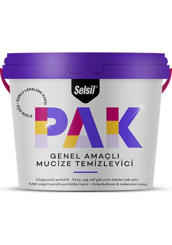 Selsil Pak Genel Amaçlı Mucize Temizleyici 500Gr N11.11008