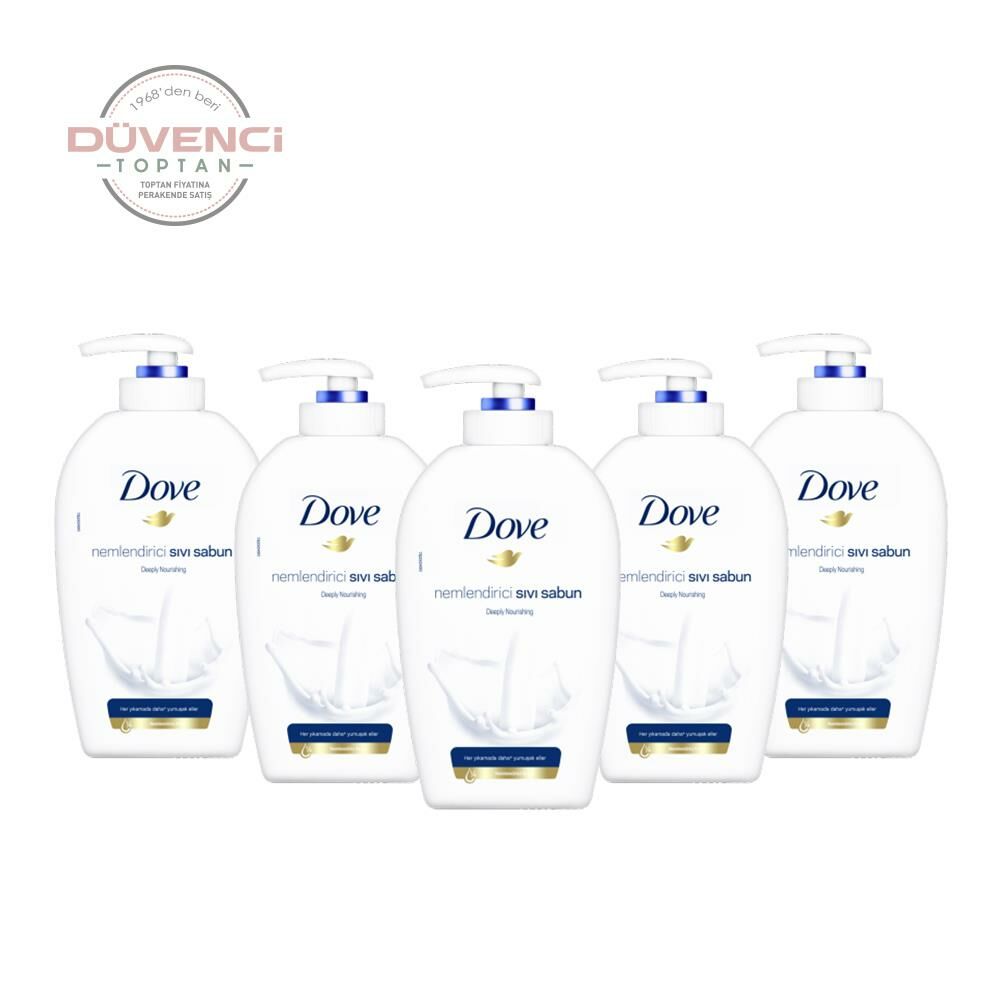 Düvenci Toptan Dove Sıvı Sabun 500 ML 5' li Set Model 6