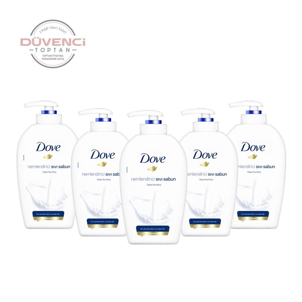 Düvenci Toptan Dove Sıvı Sabun 500 ML 5' li Set Model 6