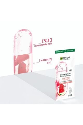 Hyaluronik Asit Sıkılaştırıcı Ampul Kağıt Yüz Maskesi