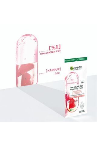 Hyaluronik Asit Sıkılaştırıcı Ampul Kağıt Yüz Maskesi