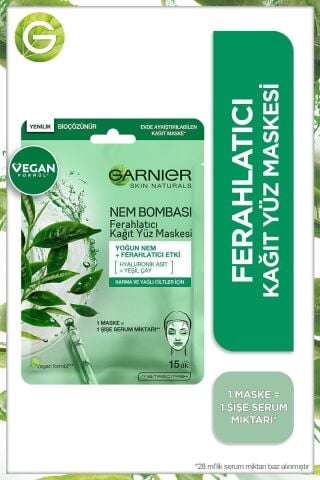 Nem Bombası Ferahlatıcı Kağıt Maske 28gr