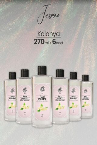 Rebul Jasmine Yasemin Kolonyası 270 ml x 6 Adet