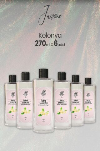 Rebul Jasmine Yasemin Kolonyası 270 ml x 6 Adet