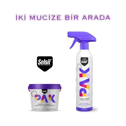 Selsil Pak Köpük 500ML + Krem 500GR