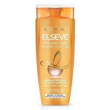 Elseve Mucizevi Hindistan Cevizi Yağı Ağırlaştırmayan Besleyici Bakım Şampuan 450 Ml