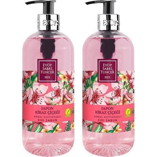 Eyüp Sabri Tuncer Japon Kiraz Çiçeği Sıvı Sabun 500 ml x 2