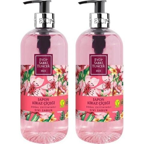 Eyüp Sabri Tuncer Japon Kiraz Çiçeği Sıvı Sabun 500 ml x 2