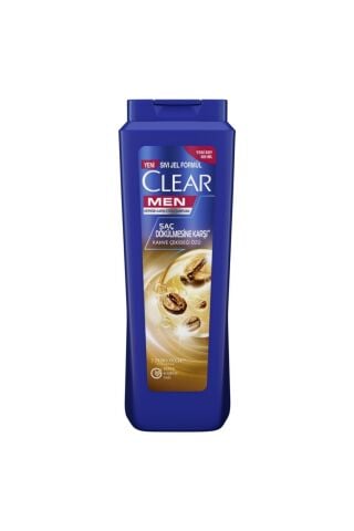 Clear Men Kepeğe Karşı Etkili Şampuan Saç Dökülmesine Karşı Kahve Çekirdeği Özü 485 ml