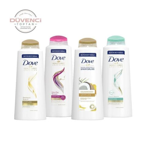 Düvenci Toptan Dove Şampuan 600 ML 4' lü Set Model 10