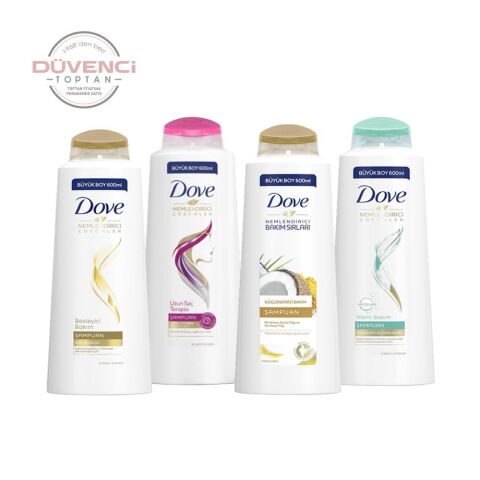 Düvenci Toptan Dove Şampuan 600 ML 4' lü Set Model 10