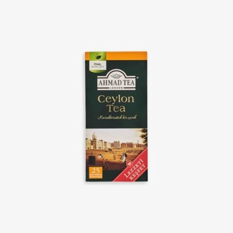 Bardak Poşet Çay 25'li Ceylon Tea 3 paket ve Oda Kokusu