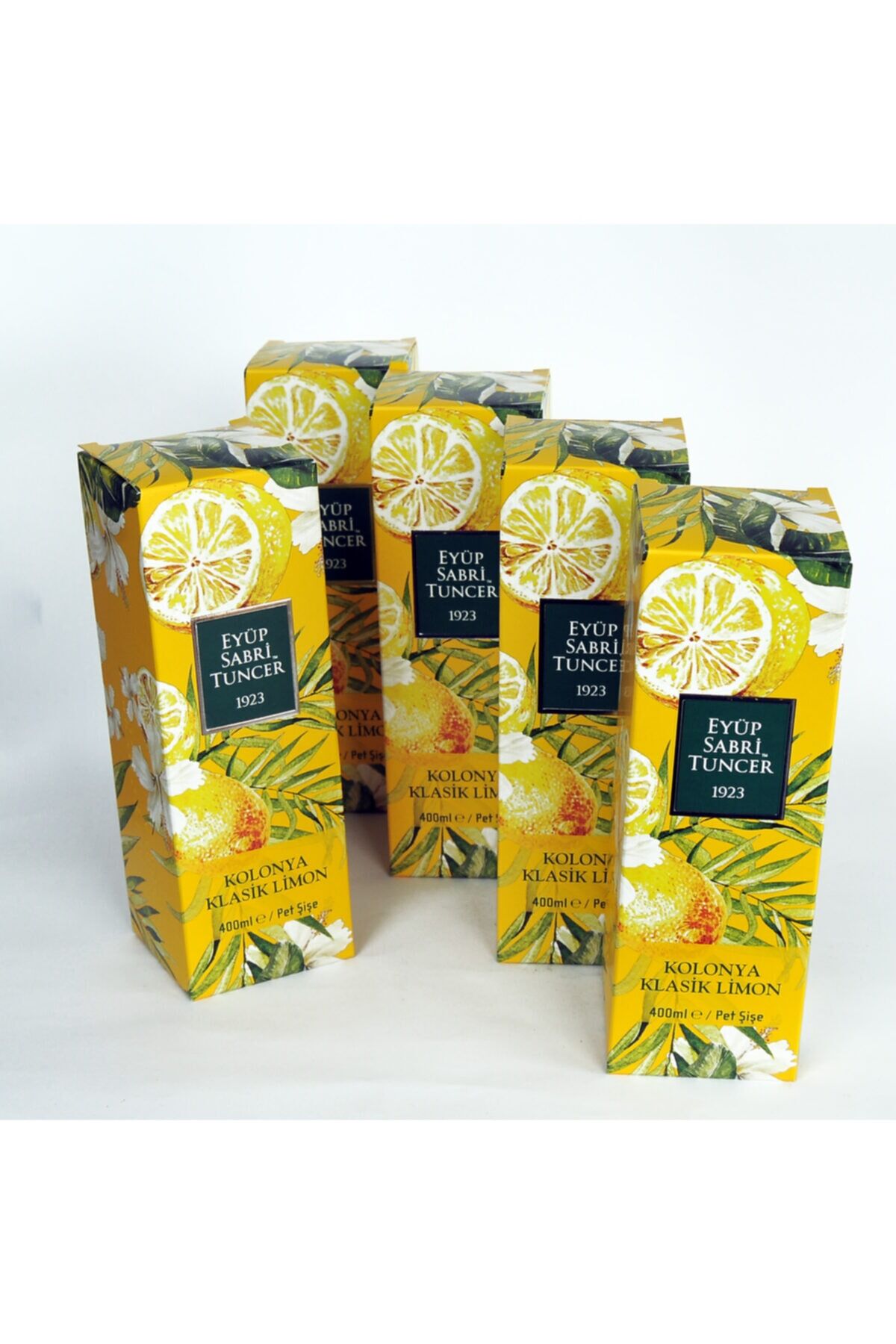 EST Klasik Limon Kolonyası 80 Derece Pet Şişe 400 ml x 5