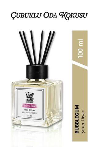 ROSIE Bubblegum Reed Diffuser Çubuklu Oda Kokusu 100 ml