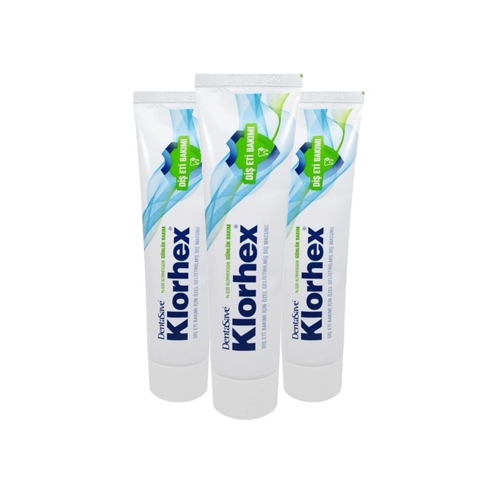 Dentasave Klorhex Diş Macunu Günlük Bakım 75 ml x 3